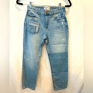 Abercrombie Kids Teen Girls High Rise Ankle Straight 13/14